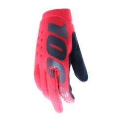 100% Brisker Cold Weather Gloves In Red