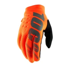 100% 100 Brisker Cold Weather Glove Fluo Orange