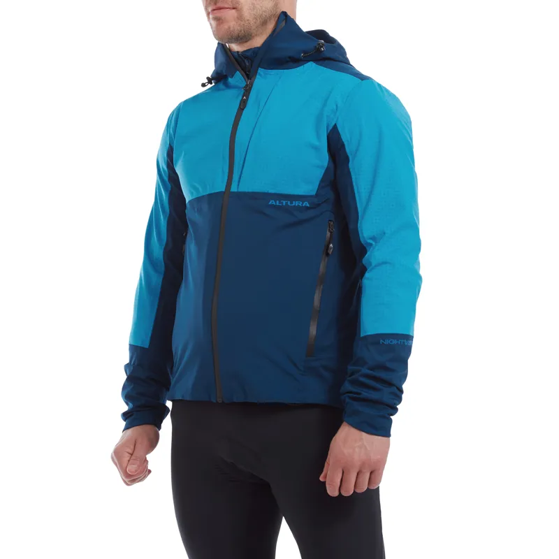 2021 Altura Men's Nightvision Zephyr Stretch Jacket In Blue 1 2021 Altura Men's Nightvision Zephyr Stretch Jacket In Blue