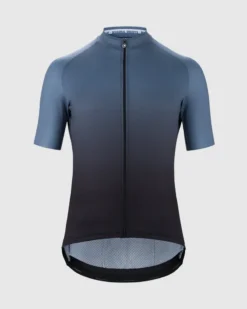 ASSOS MILLE GT C2 Mens Short Sleeve Jersey In Shifter Concrete Blue