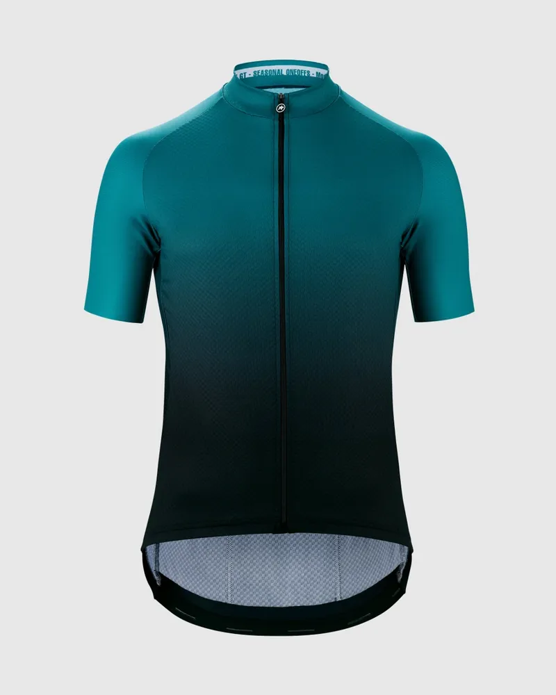 ASSOS MILLE GT C2 Mens Short Sleeve Jersey In Shifter Eucalipto Green 1 ASSOS MILLE GT C2 Mens Short Sleeve Jersey In Shifter Eucalipto Green