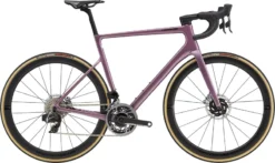 2021 Cannondale SuperSix EVO Hi-MOD Disc Red AXS Bike In Purple