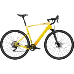 2022 Cannondale Topstone Carbon 2 Lefty Gravel Bike In Laguna Yellow
