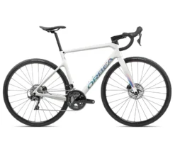 2022 Orbea Orca M20 Mens Carbon Road Bike In White Iris