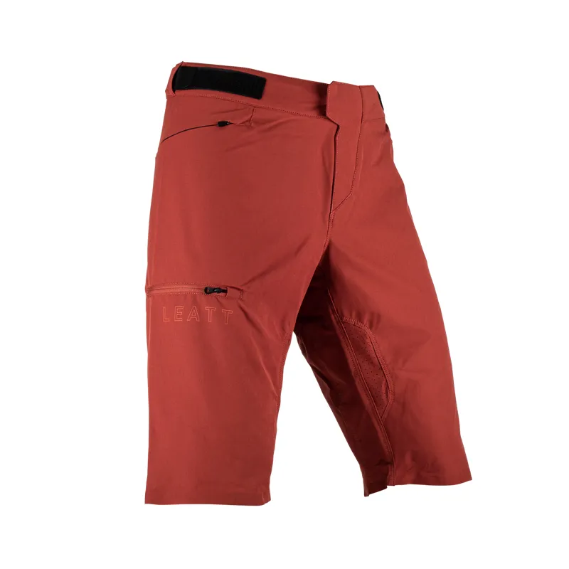 Leatt MTB Trail 1.0 Shorts In Lava 1 Leatt MTB Trail 1.0 Shorts In Lava