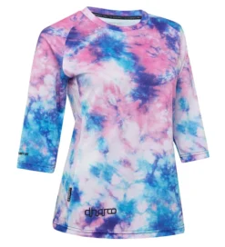 DHaRCO Womens 3/4 Sleeve Jersey - Tiedye