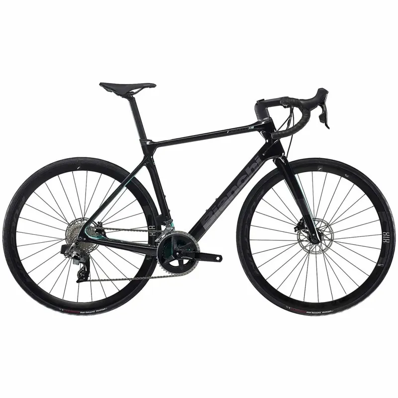 Bianchi Infinito XE Disc Rival AXS Road Bike In Black 1 Bianchi Infinito XE Disc Rival AXS Road Bike In Black
