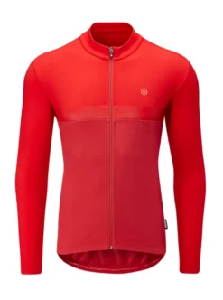Chapeau 2019 Club Colour Block Thermal Mens Jersey In Red