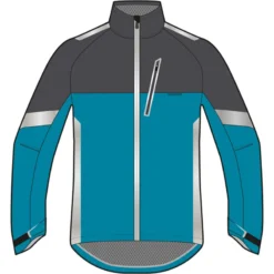 Madison Protec Mens Waterproof Jacket In Blue