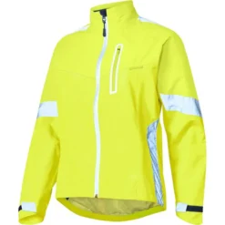 Madison Protec Womens Waterproof Jacket In Yellow