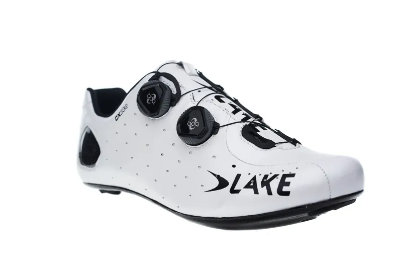 Lake CX332 CFC Carbon Wide Fit Road Shoes In White 1 Lake CX332 CFC Carbon Wide Fit Road Shoes In White