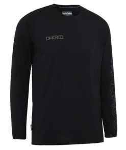 DHaRCO Mens Tech Long Sleeve Tee - Black