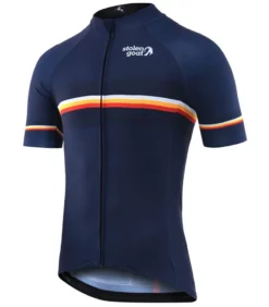Stolen Goat Bodyline Short Sleeve Jersey - Mens Neat Navy