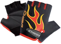 Chiba Gloves Boys Mitts In Black/Yellow