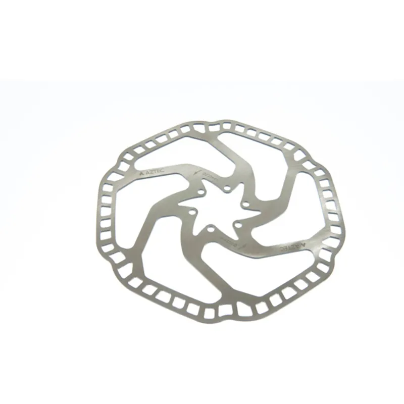 Aztec Fixed Stainless Steel Disc Rotor In Silver 1 Aztec Fixed Stainless Steel Disc Rotor In Silver