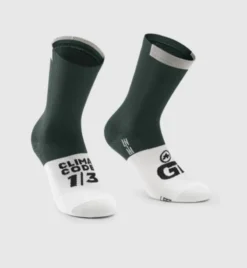 Assos GT Socks C2 Schwarzwald Green